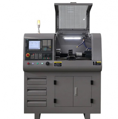 Токарный обрабатывающий центр с плоской станиной модели CNC210 (Siemens)